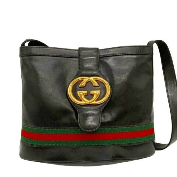 Authentic Gucci GG Sherry Ophidia Crossbody Shoulder Bag Messenger Tote leather - Picture 1 of 16